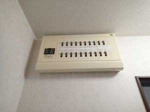 分電盤 工事前