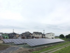 産業用太陽光発電　施工事例