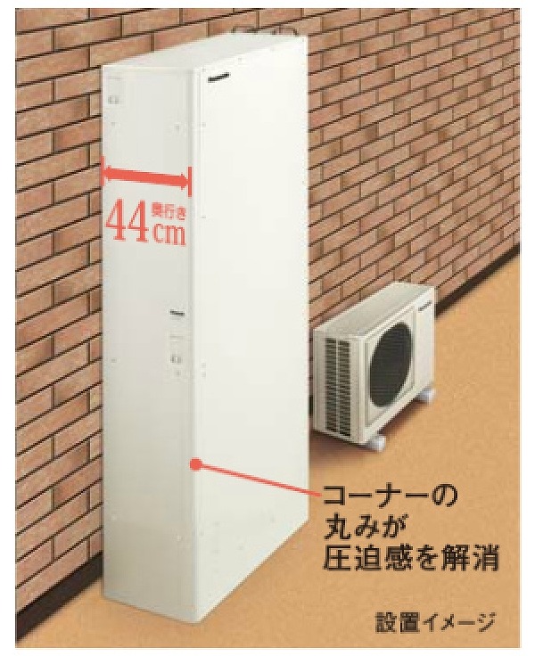 エコキュート・隣接する障害物との距離が約59cmあれば設置可能！！ | 京都府城陽市のEテックス