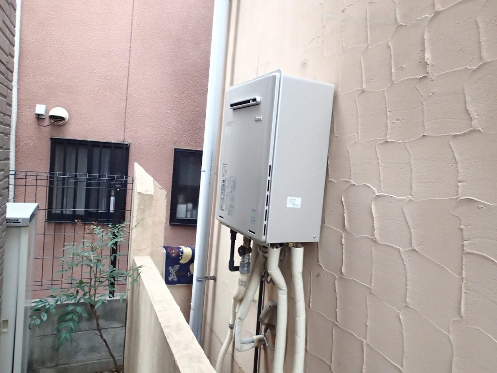 宇治市 ガス給湯器の故障で緊急取替え工事 京都府城陽市のｅテックス