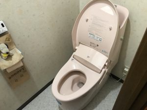 トイレ取替え工事