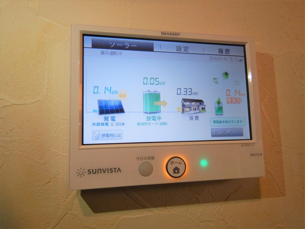 蓄電池 モニター
