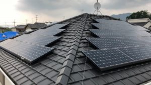 8.57KW 太陽光発電パネル
