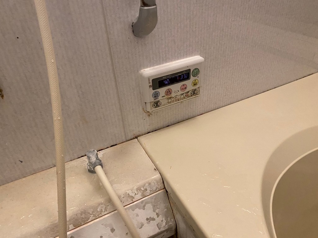 セキスイエコキュートの浴室リモコン