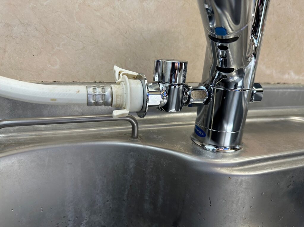 食洗機分岐付き水栓