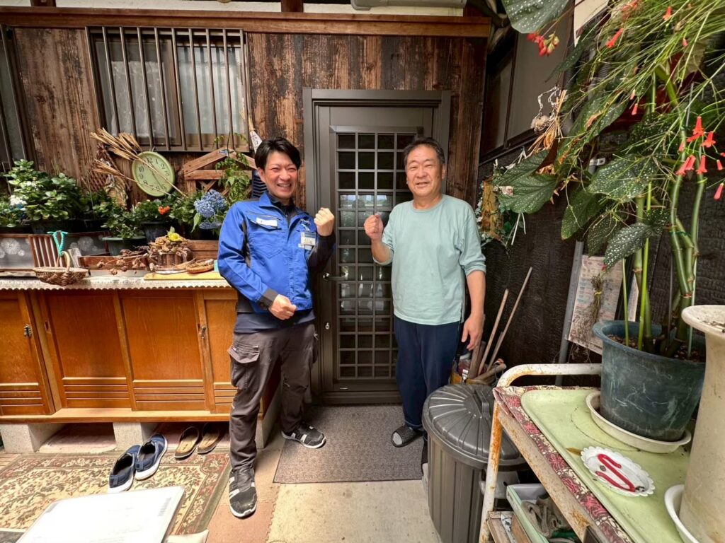 京田辺市で窓のリフォーム工事