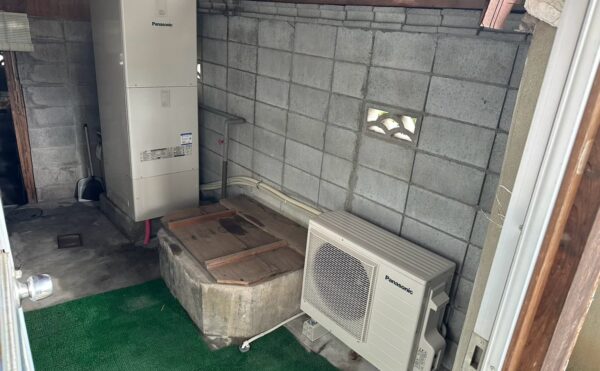 エコキュート工事後